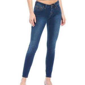 True Religion Halle Mid Rise Super Skinny Jeans